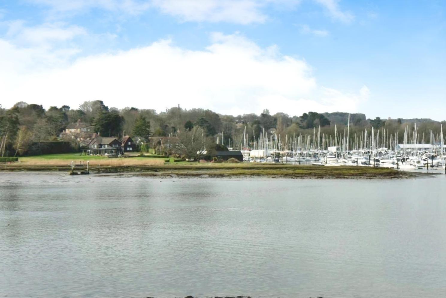 Appartamento Brooklands Barn Lower Swanwick Esterno foto